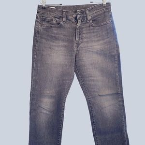 Levi's Premium 514 mens jeans 31x30 Charcoal Grey